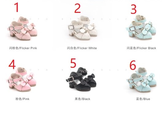 x1139【xyz】1/12ドール・オビツ11用靴　