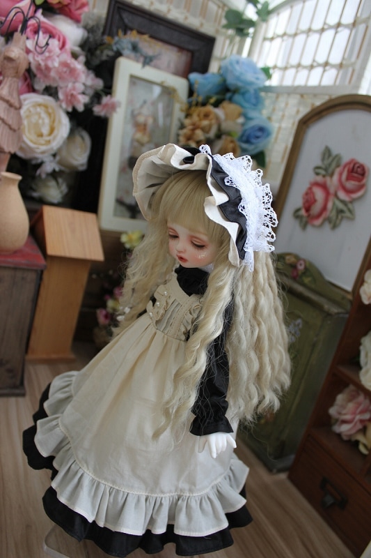AF9007【Xmya】1/3Blythe,SD/DD,MSD,幼SD洋服2点セット