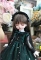 AF9013【Xmya】Blythe,SD/DD,MSD,幼SD洋服2点セット|ドレス|◆ドール洋服（種類別）