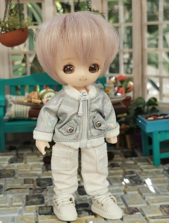 y1079【SEN】オビツ11 用洋服2点セット