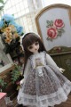 AF9022【Xmya】Blythe,SD/DD,MSD,幼SD洋服2点セット|ドレス|◆ドール洋服（種類別）