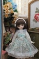 AF9032【Xmya】Blythe,SD/DD,MSD,幼SD洋服2点セット|ドレス|◆ドール洋服（種類別）