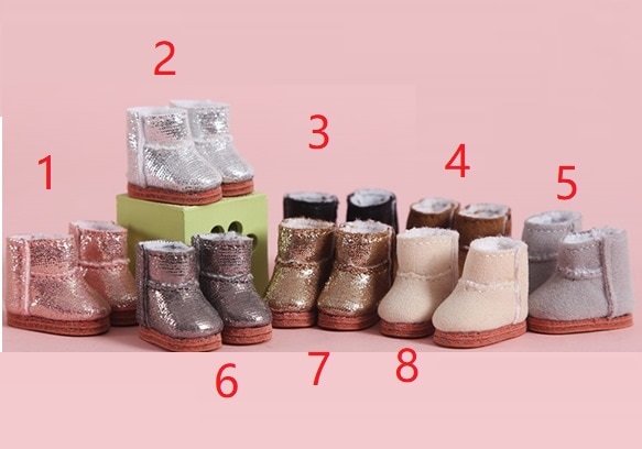 即納品x1198【xyz】1/12ドール・オビツ11用靴（4）