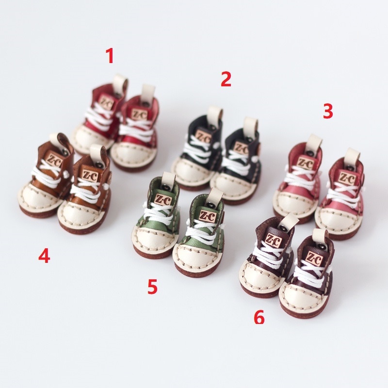 即納品x1012【xyz】1/12ドール・オビツ11用靴（1）