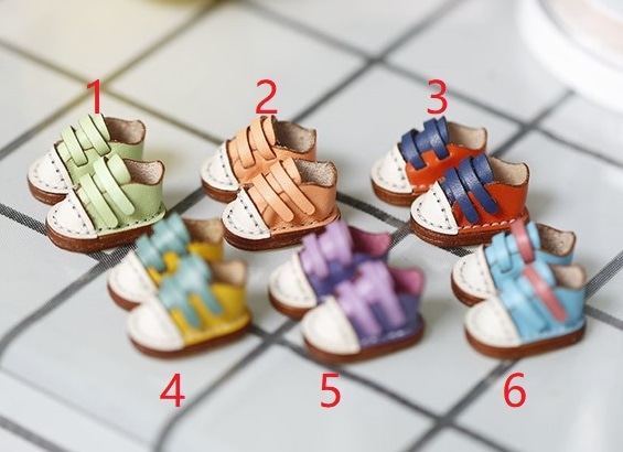 即納品x1229【xyz】1/12ドール・オビツ11用靴（6）