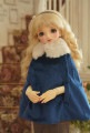 AF9078【keke】★MSD/MDD、SD/DD/DDDY用ケープコート|単品コート/ジャケット/上着類|◆ドール洋服（種類別）