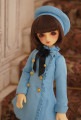 AF9096【keke】★MSD、SD/DD/DDDY用洋服2点セット|単品コート/ジャケット/上着類|◆ドール洋服（種類別）