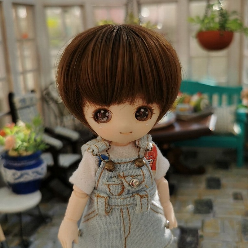 U-1236 【sen】オビツ11用ウィッグ（4-5インチ）