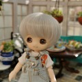 U-1239【sen】オビツ11用ウィッグ（4〜5インチ）|1/8、1/12|◆ドールウィッグ