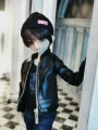 AF9189【keke】★幼SD，MSD、SD13,SD17用革ジャケット|単品コート/ジャケット/上着類|◆ドール洋服（種類別）