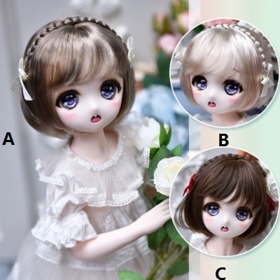 即納品(ウィッグ)U-4079（B） SD/DDサイズ