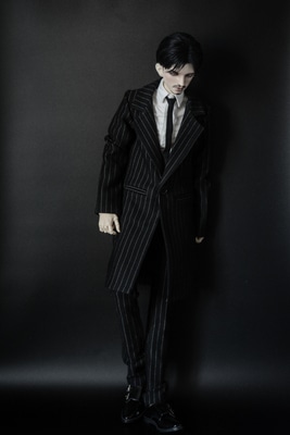 AF9168【Bears】1/4MSD, 1/3,  70cm ド-ル用洋服2点セット(黑)