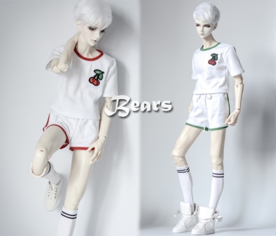 AF9175【Bears】1/4MSD, 1/3,  70cm ド-ル用運動服2点セット