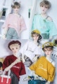 AF9205【Bears】MSD,SD, 1/3,  70cm ド-ル用シャツ|ワンピ/シャツ/ブラウス/セーター|◆ドール洋服（種類別）