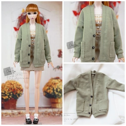 M0349【Clear Lan】Momoko/OB27/OB24/Misaki Poppy Parker/Dynamite Girls 用コ-ト