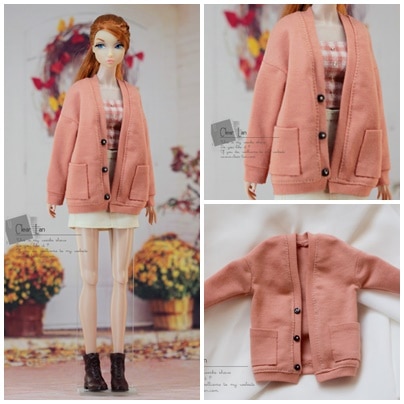 M0351【Clear Lan】Momoko/OB27/OB24/Misaki Poppy Parker/Dynamite Girls 用コ-ト