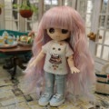U-1247【sen】オビツ11用ウィッグ（4〜5インチ）|1/8、1/12|◆ドールウィッグ