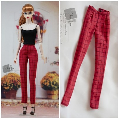 M0368【Clear Lan】Momoko/OB27/OB24/Misaki Poppy Parker/Dynamite Girls 用ズボン