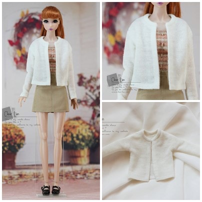 M0374【Clear Lan】Momoko/OB27/OB24/Misaki Poppy Parker/Dynamite Girls 用コ-ト