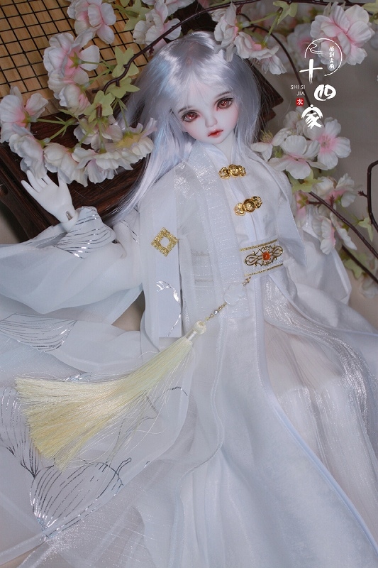 AF9314【十四家】MSD用中華ドレスセット（2色あり）