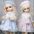 AF9316【emc】幼SD，MSD用洋服4点セット|女の子カジュアル服|◆ドール洋服（種類別）