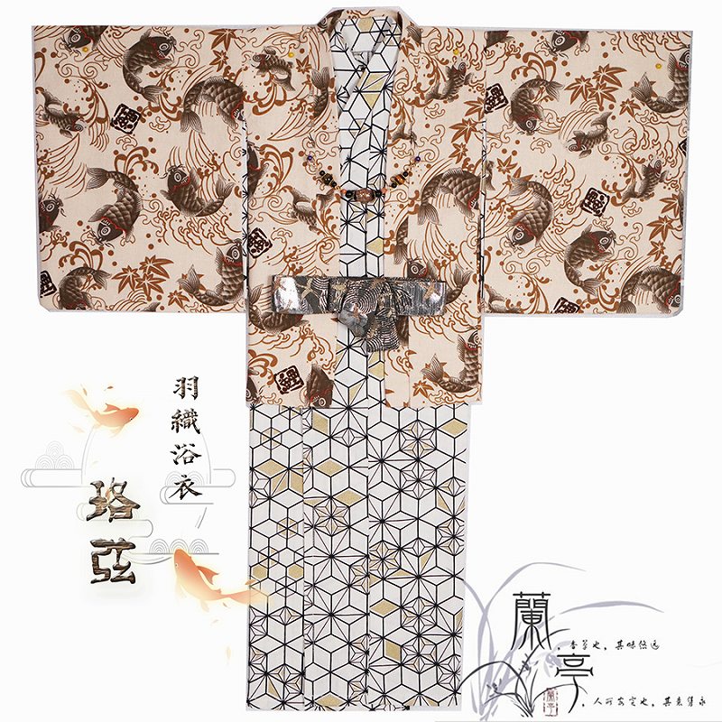 AF9336 【L.T】1/3幼SD、MSD,SD17,SD13少年 浴衣/羽織-珞&#29625;