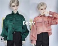 AF9284【Bears】MSD,SD, 1/3,  70cm ド-ル用シャツ|ワンピ/シャツ/ブラウス/セーター|◆ドール洋服（種類別）