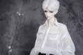 AF9290【Bears】MSD,SD, 1/3,  70cm ド-ル用シャツ(白色のみ)|ワンピ/シャツ/ブラウス/セーター|◆ドール洋服（種類別）