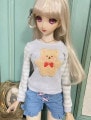 AF9396【u.u.z】MSD,SD/DD用シャツ|ワンピ/シャツ/ブラウス/セーター|◆ドール洋服（種類別）