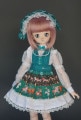 AF9431【keke】幼SD，MSD/MDD、SD/DD,DDDY用洋服3点セット|女の子カジュアル服|◆ドール洋服（種類別）