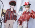 AF9471【Bears】MSD,SD, 1/3,  70cm ド-ル用シャツ|ワンピ/シャツ/ブラウス/セーター|◆ドール洋服（種類別）