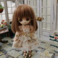U-1249 【sen】オビツ11用ウィッグ（4.5インチ）|1/8、1/12|◆ドールウィッグ