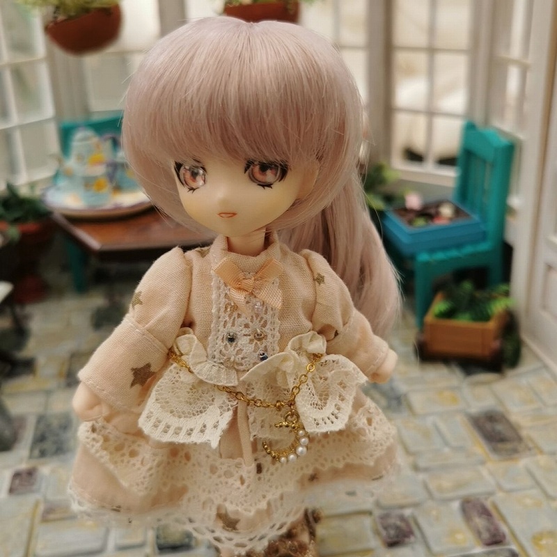 U-1256 【sen】オビツ11用ウィッグ（4インチ）