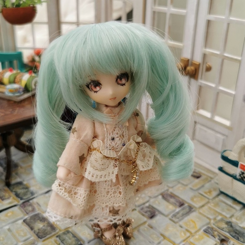 U-1257 【sen】オビツ11用ウィッグ（4インチ）