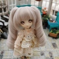 U-1259 【sen】オビツ11用ウィッグ（4インチ）|1/8、1/12|◆ドールウィッグ
