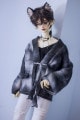 AF9494【Bears】MSD, SD女，1/3,  70cm ド-ル用コ-ト|ワンピ/シャツ/ブラウス/セーター|◆ドール洋服（種類別）