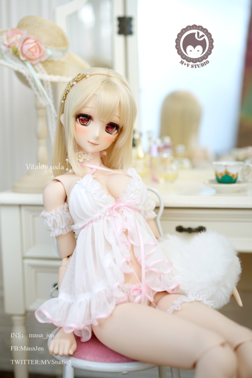 AF9521【mu】1/3MSD/MDD,DD/DY用ベビードール5点セット