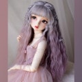 U-4129【mw】幼SD,MSD，SD/DD(頭囲15~24cm)用ウィッグ|SD/DD|◆ドールウィッグ