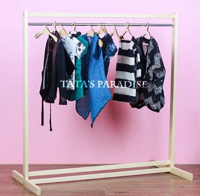 KM1511【TATA】ドール洋服掛け用スタンド