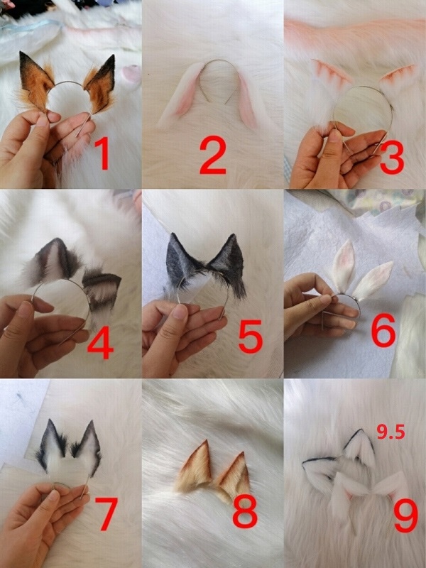 KM1512【SEN】1/6,1/4,1/3ド-ル用カチューシャ