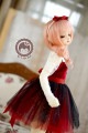 AF6655【mu】SD/DD（L）用洋服4点セット|女の子カジュアル服|◆ドール洋服（種類別）