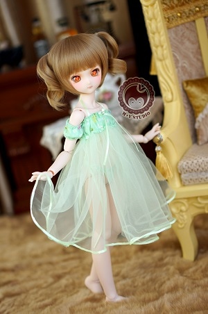 AF6758【mu】1/4MDD/MSD用ベビードール3点セット