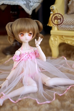 AF6759【mu】1/4MDD/MSD用ベビードール3点セット