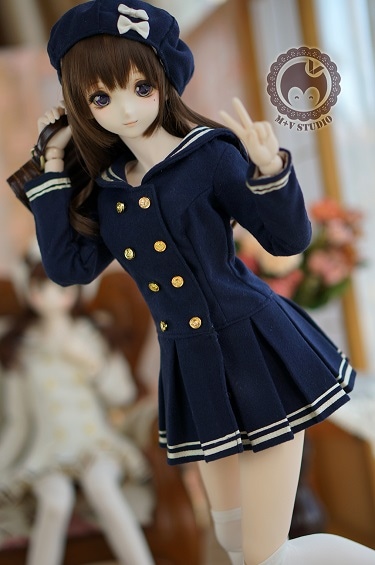 AF7036【mu】1/3DD（L/M/S）用洋服2点セット