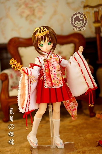 AF7325【mu】MDD用洋風女巫着物7点セット（限定）