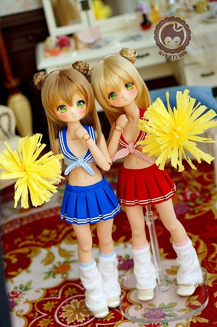 AF7478【mu】1/4MSD/MDD用洋服4点セット（2色あり）