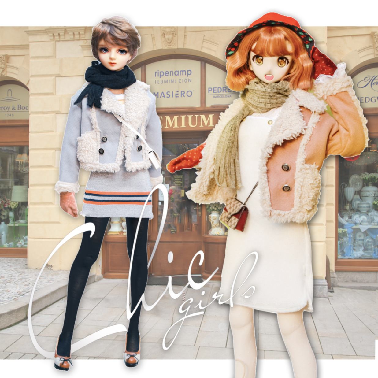 ドール服 衣装セット！mezzaluna 浮游电波 4分bjd娃衣熊妹兔豆豆mdd普四 BJD娃衣