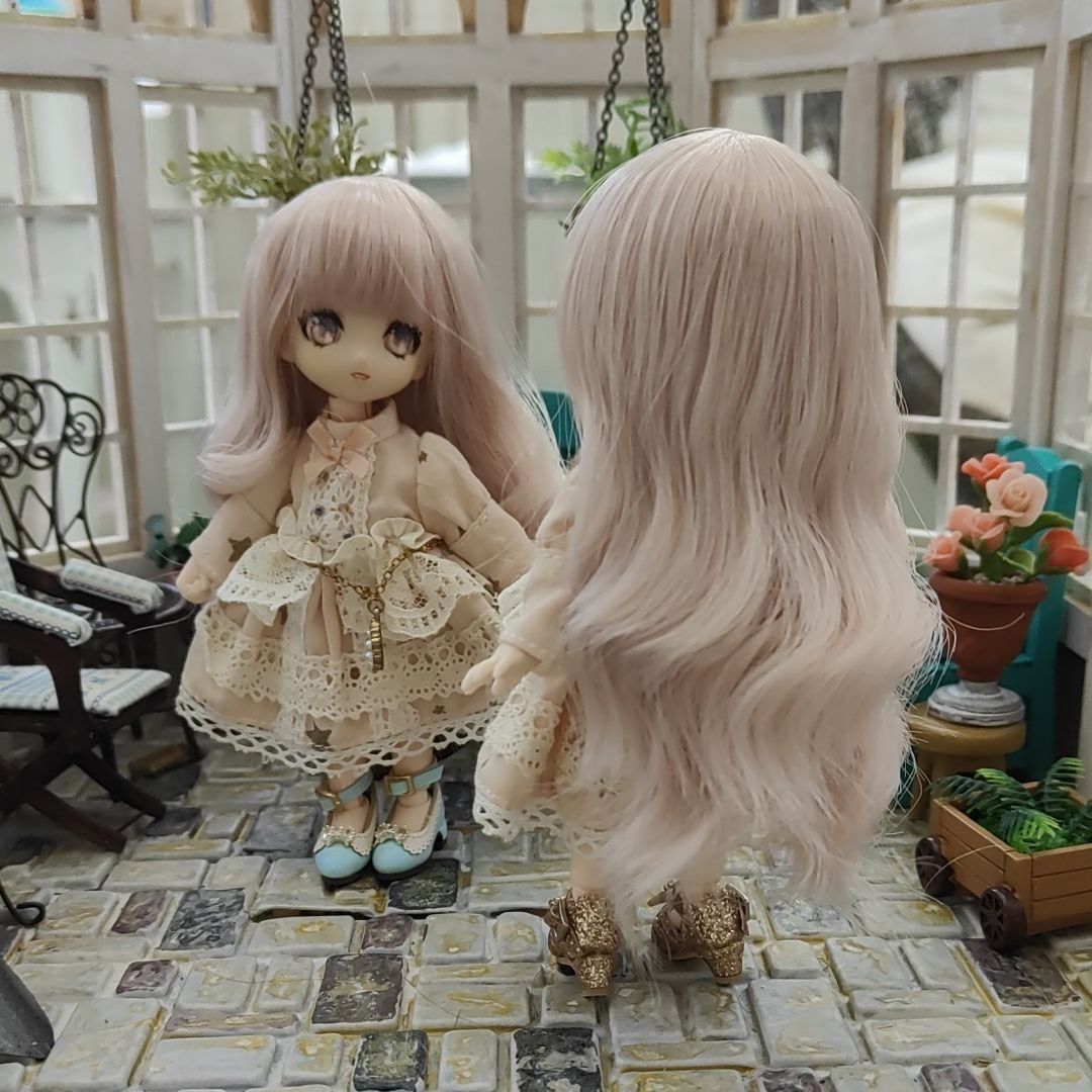 U-1275 【sen】オビツ11用ウィッグ（4～4.5インチ）