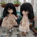 U-1280【sen】オビツ11用ウィッグ（4〜4.5インチ）|1/8、1/12|◆ドールウィッグ