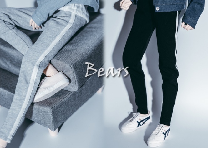 AF9668【Bears】1/4MSD, SD女，1/3,  70cm ド-ル用ズボン